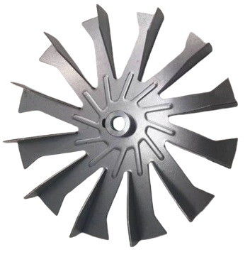 Cuchilla de ventilador de 142 mm de diámetro FS1422 1,5 mm para horno de tostado / estufa de pellets