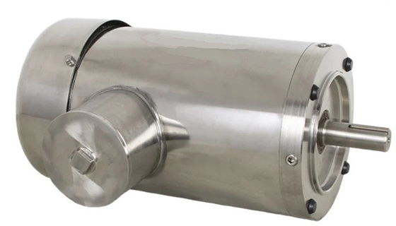 Motor de acero inoxidable 3PH 56C 1HP 1745rpm TEFC de la protección de la nema IP66
