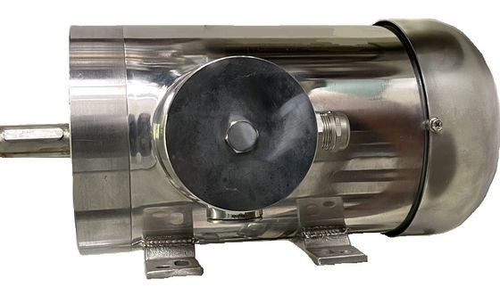 Motor de acero inoxidable 3PH 56C 1HP 1745rpm TEFC de la protección de la nema IP66