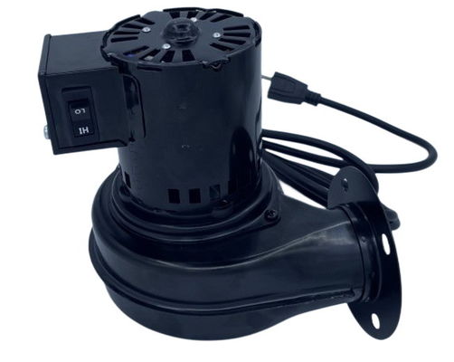 La CA de agotamiento de la fan del ventilador de la convección de la estufa de madera sombrea a poste con el interruptor de 2 velocidades