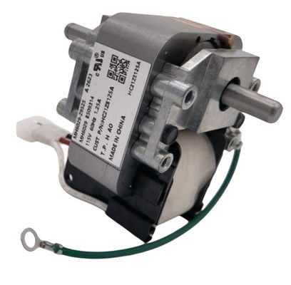 49W 0,81 A.C. Frame Motors se doblan monofásico de la CA del eje de extensión sombrearon el motor del engranaje de la CA de poste