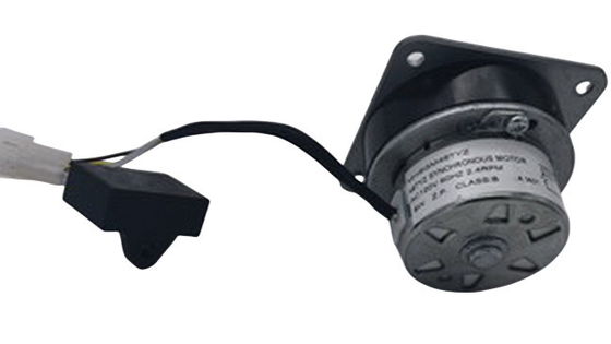 el motor del taladro de la pelotilla de 5.5W 120VAC sombrea la caja de engranajes de Amotor del taladro de la estufa de la pelotilla de poste 2,4 RPM