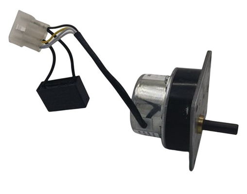 el motor del taladro de la pelotilla de 5.5W 120VAC sombrea la caja de engranajes de Amotor del taladro de la estufa de la pelotilla de poste 2,4 RPM