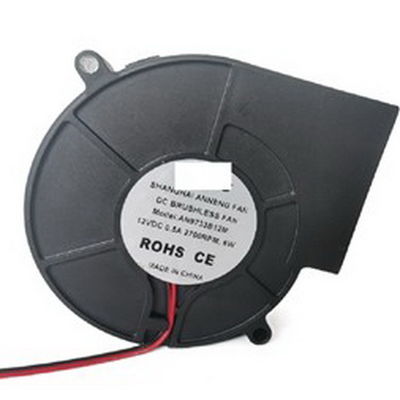 Sistema de enfriamiento eléctrico del ventilador de IP42 12V 3.6W DC de la fan de la ventilación centrífuga del aire