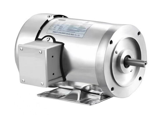 Baldeo trifásico de acero inoxidable IP55 1HP 1745RPM del motor de la nema 56C TEFC