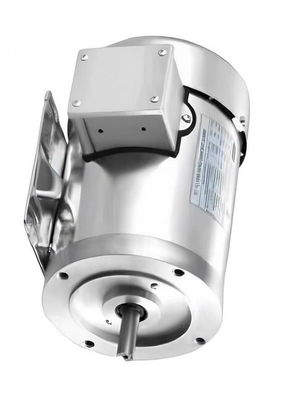 Baldeo trifásico de acero inoxidable IP55 1HP 1745RPM del motor de la nema 56C TEFC