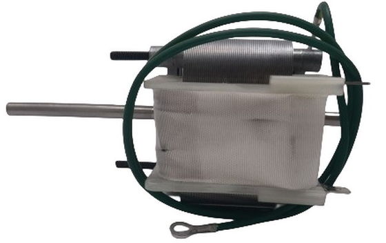 2.38" 70W 115V C Motor de ventilador eléctrico de marco de un solo ángulo
