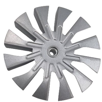 120 mm 12 cuchillas ventilador para tostado / horno chimenea / estufa de pellets resistente a altas temperaturas