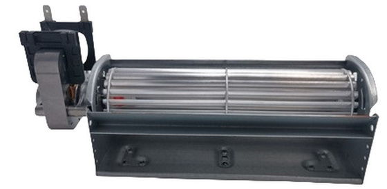 24W 0.36A Fan de soplado de flujo cruzado C Motor de ventilador de polo sombreado con marco 1700RPM