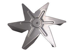 150 mm de diámetro Ventilador de chimenea 6 cuchillas de acero inoxidable para horno estufa