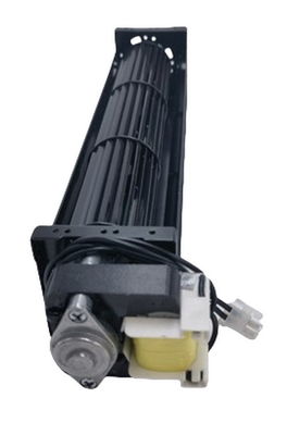 Soplador tangencial ventilador de flujo cruzado electroforesis negra 120V 60HZ 260mm Para horno eléctrico